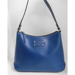 Kate Spade Turquoise Blue Saffiano Leather Medium Hobo Shoulder Bag‎